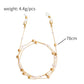 Popular mask hanging chain glasses hanging chain mask chain eye chain love pearl mask chain eye chain