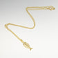 Fishbone Pendant Necklace Pendant Women's Clavicle Chain Fashion Small Fresh Jewelry