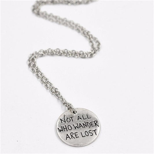 Export Jewelry Compass Compass Necklace Clavicle Chain