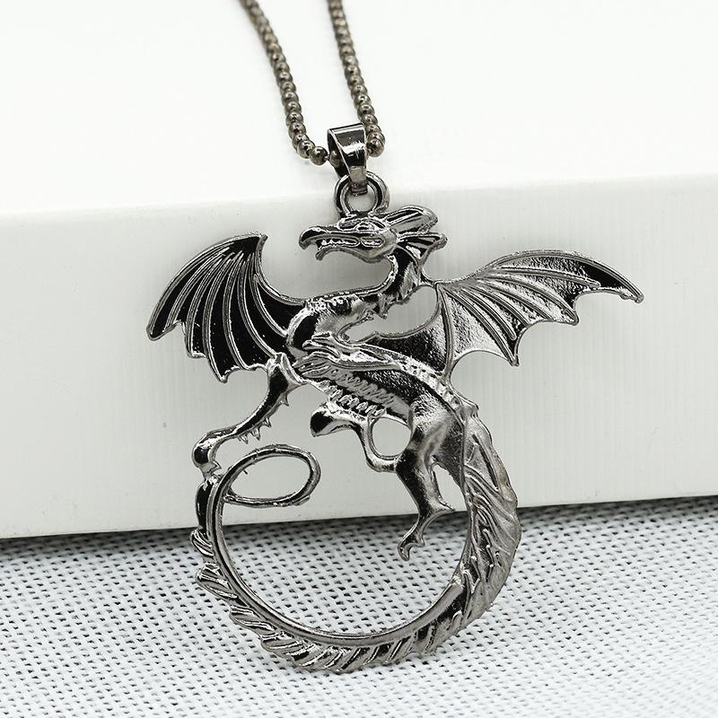 Game of Thrones Game of Thrones A Song of Ice and Fire Game of Thrones Targaryen Dragon Necklace