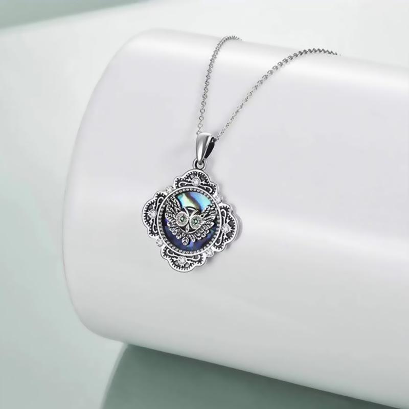 Explosive Jewelry Cute Animal Owl Necklace Female Retro Fashion Children's Pendant Jewelry