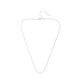 Trendy simple cold water wave chain necklace personality wave pattern sparkling flash niche lady clavicle chain