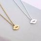 Jewelry Sexy Lips Necklace Exaggerated Personality Mouth Clavicle Chain