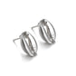 Jewelry chic fashion alloy shell stud earrings