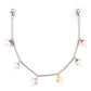 Fashion personality wild mushroom head pants chain ins temperament simple acrylic pants chain