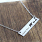 Popular fashion mother bear with cub necklace alloy mamabear exquisite clavicle chain