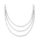 ins jewelry punk hip-hop multi-layer pants chain personality street trend hanging chain jeans waist chain