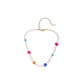 Trendy creative handmade pearl cute colorful feet short collarbone chain bohemian beautiful necklace