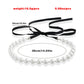 Jewelry Personality Creative Imitation Baroque Pearl Bead Necklace Female Black Ribbon Bow Necklace