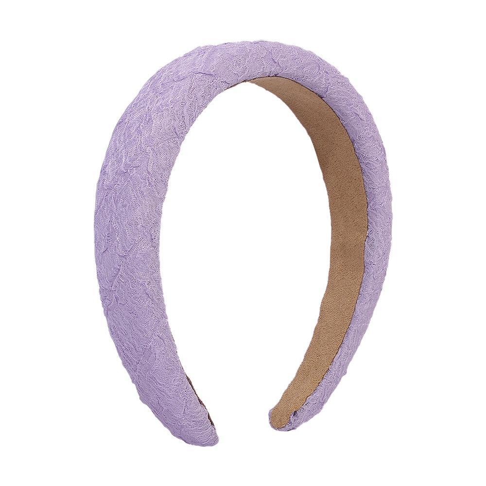 F3874 Fashion temperament chiffon pleated hair accessories sweet fresh cute trendy candy color headband