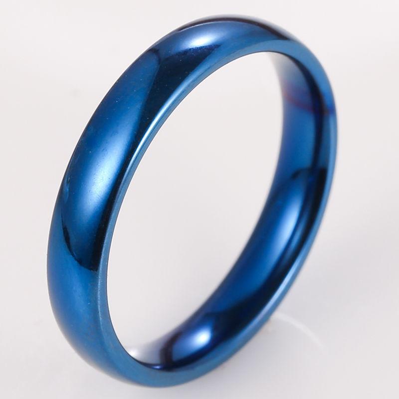 Personality Fashion Stainless Steel Ring Men's Titanium Steel Simple Tail Ring Ring Jewelry