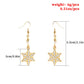 Jewelry White Pearl Snowflake Stud Earrings Ladies Christmas Gift Earrings Earrings