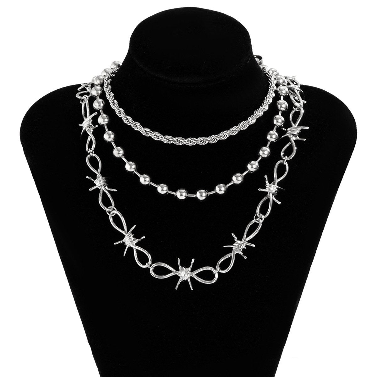 Jewelry Personality Geometric Butterfly Pendant Necklace Women's Popular Butterfly Diamond Set Necklace