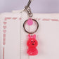 Cute Cartoon Rabbit Bear Keychain Pendant Car Bag Key Ring Small Gift Ornament