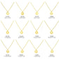 Explosive Jewelry Twelve Constellation Necklace Pisces Round Cake Pendant Clavicle Chain