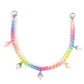 Candy color high street retro color resin chain trend acrylic mushroom head pendant pants chain