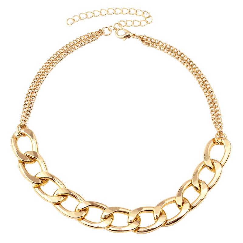 Jewelry niche design sense necklace trend ins cold collarbone neck necklace short necklace