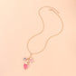 Jewelry Fashion Color Crystal Gem Pendant Necklace Girl Punk Exaggerated Trend Necklace