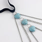 Jewelry ins love turquoise elastic thigh chain accessories female legchain beach leg ring