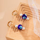 Jewelry simple retro eyes imitation pearl ethnic earrings female all-match short beaded earrings