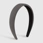 F4712 Jewelry Simple Gray Geometric Cross Bow Headband Retro Wide Brimmed Headband Women