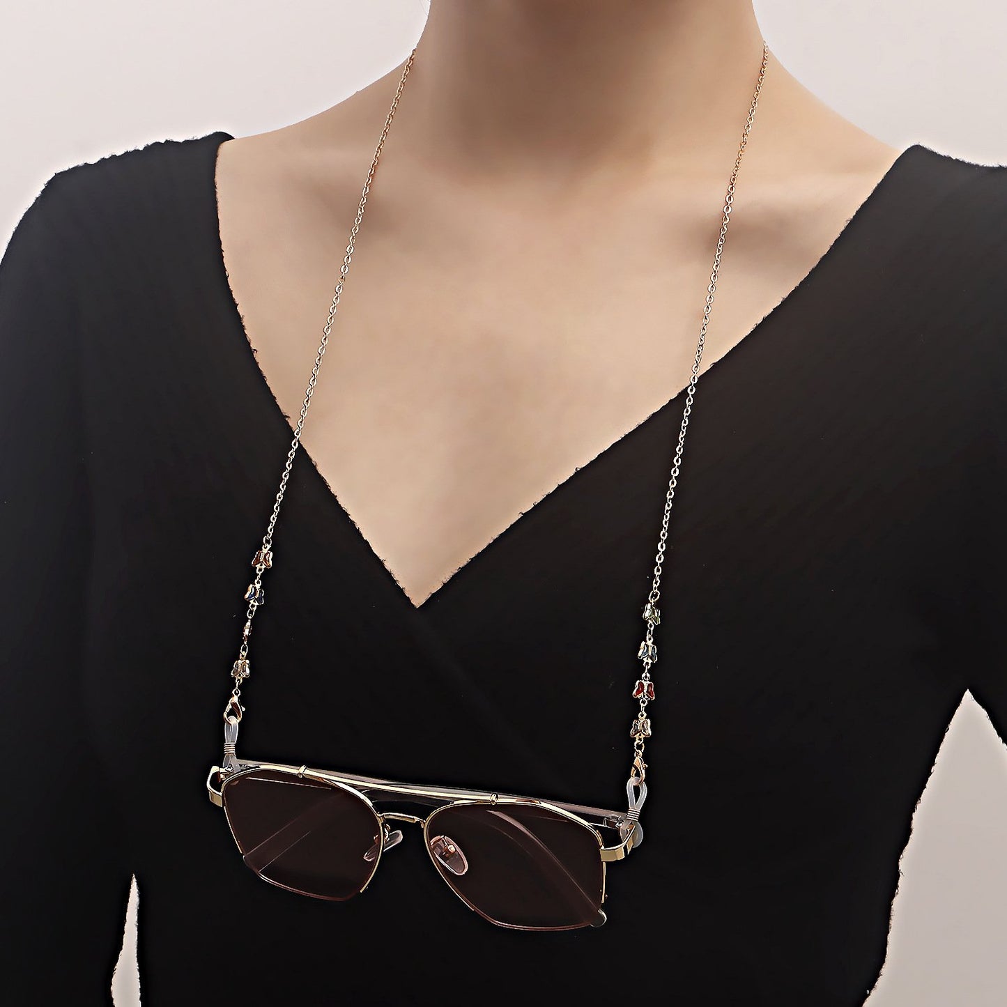 Jewelry mask chain ins glasses non-slip rope fashion mask chain glasses chain jewelry