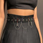 C265 Punk Exaggerated Waist Decoration Street Shot Butterfly Spider Pendant Waist Chain Simple Casual Fashion Belt
