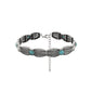 Jewelry Ethnic Punk Faceplate Chain Necklace Necklace Retro Pattern Oval Turquoise Necklace Female