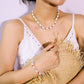 Jewelry Versatile Color Rice Beads Short Pendant Jewelry Temperament Baroque Shaped Pearl Necklace Female