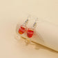 ETSY handmade creative earrings fun goblet wine glass resin earrings earrings earrings personality ear jewelry