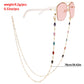 Jewelry Fatima's hand mini devil's eye high-end sense glasses chain mask lanyard face chain female
