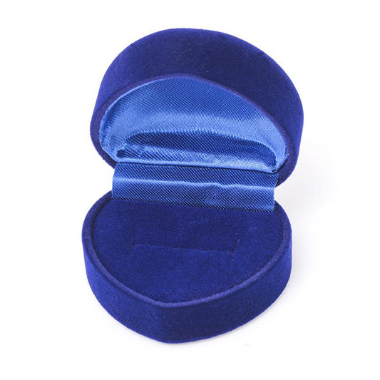 Exquisite velvet gift box jewelry box necklace box heart-shaped jewelry box earring ring box