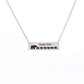 Fashion cute two-color mini bear necklace, cara bear clavicle chain female all-match alloy animal clavicle chain