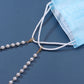 Jewelry pearl handmade ball chain glasses chain lady fashion temperament mask mask accessories