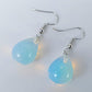 Drop Earrings Earrings Creative Earrings Natural Opal Alloy Earhook Earrings