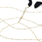 Bohemian three-layer tassel crystal pearl metal thigh chain female summer fashion sexy beach leg chain