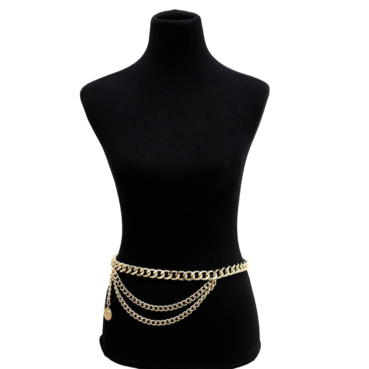 Jewelry exaggerated sexy pendant body chain female personality retro tassel versatile multi-layer waist chain