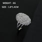 Twilight Bella Wedding Ring Full Diamond Alloy Ring Wedding Hand Jewelry