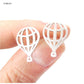 Popular Jewelry Personality Small Hot Air Balloon Stud Earrings Temperament Female Earrings Earrings