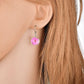 Retro Fashion Temperament Real Flowers Dried Flowers Crystal Ball Pendant Earrings Female Scenic Ethnic Jewelry