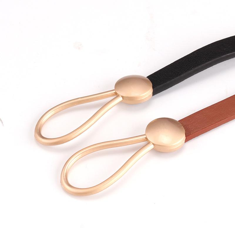 Fashion Thin Belt Ladies Matching Skirt Versatile Decorative Dress Shirt Small Belt