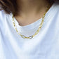 Jewelry Geometric Metal Exaggerated Necklace Female Personality Fashion Creative Necklace
