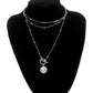 Niche Design Fashion Versatile Multi-Layer Coin Portrait Round Women's Collar Personality Necklace Clavicle Chain