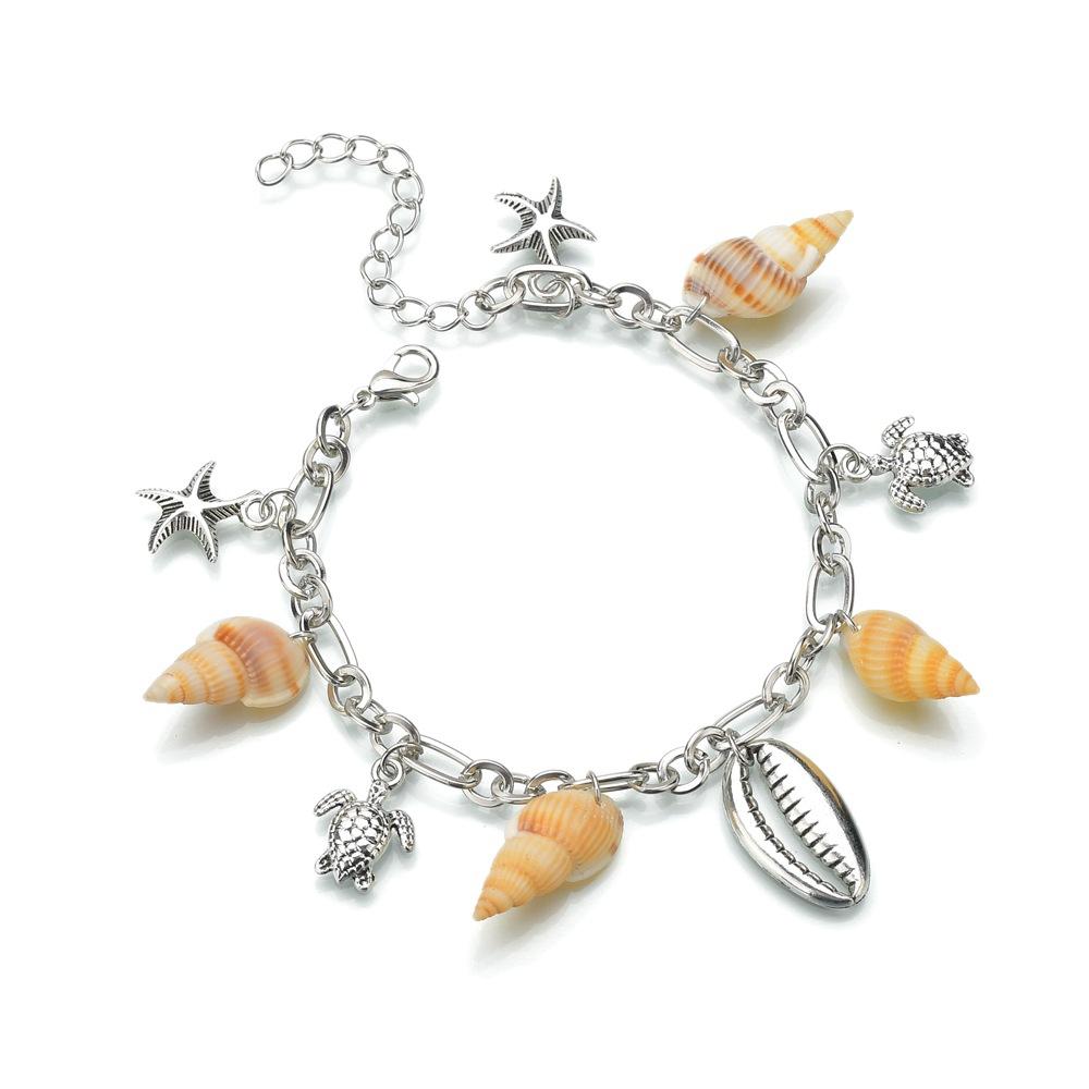 Vintage Turtle Anklet Bohemia Shell Beach Anklet Women