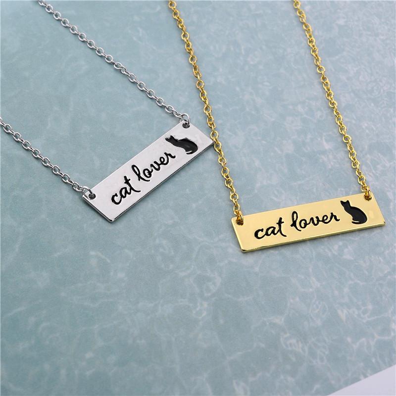 Popular Women's Jewelry Simple Fashion Cute Cute Kitten Necklace