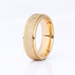 Gauze matte titanium steel men and women ring personality simple stainless steel ring ring jewelry