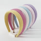 F4567 Small fresh butterscotch color elegant hair hoop women's cloth art wide-brimmed sweet headband