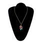 Jewelry Fashion Color Crystal Gem Pendant Necklace Girl Punk Exaggerated Trend Necklace