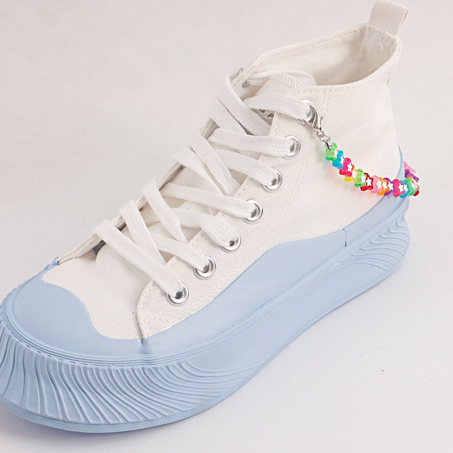 Jewelry ins hot style fashion all-match single-layer color five-pointed star shoe chain female jewelry
