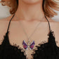 Sweater Chain Long Versatile Butterfly Creative Necklace Sweater Chain